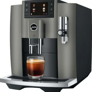 Jura E8 Kaffee-Vollautomat (EC) Dark Inox (15583)