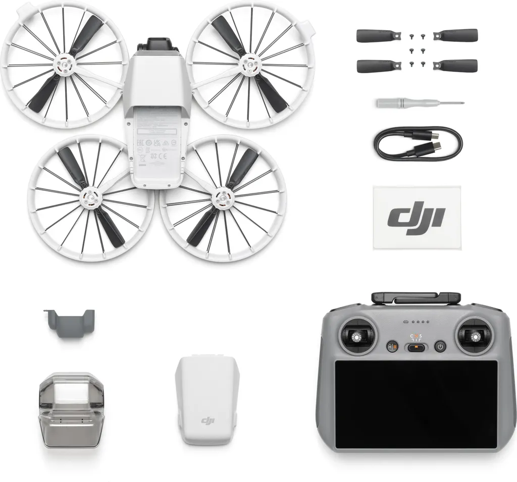 DJI Flip, 4 Rotoren, 48 MP, 3840 x 2160 Pixel, 16 m/s, 3110 mAh, Schwarz, Weiß - Image 7