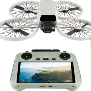 DJI Flip, 4 Rotoren, 48 MP, 3840 x 2160 Pixel, 16 m/s, 3110 mAh, Schwarz, Weiß