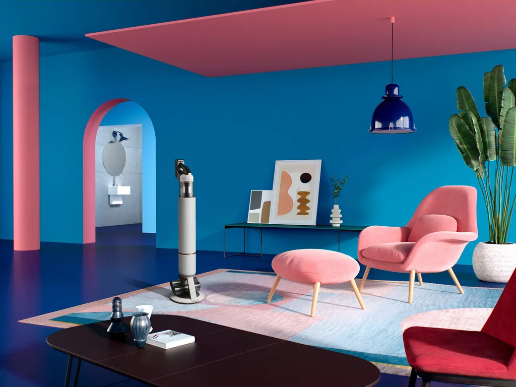 SAMSUNG VS20B95C43W/WD Bespoke Jet Plus CompleteClean Stielsauger mit LED Bürste Akkubetrieb, 580 Watt - Image 2