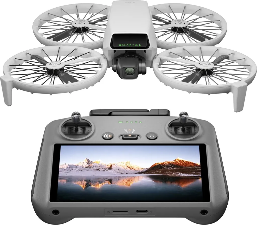 DJI Flip, 4 Rotoren, 48 MP, 3840 x 2160 Pixel, 16 m/s, 3110 mAh, Schwarz, Weiß - Image 10