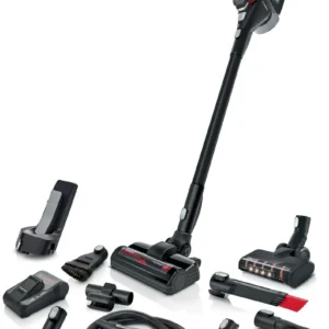 BOSCH BSS825MULT Akku Staubsauger (Unlimited 8 Gen2, kabellos, beutellos, mit Stiel, 18 V, Düsenbeleuchtung, Schnelladen)