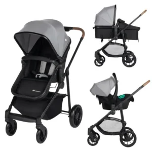 BEBECONFORT HAZE 3-in-1 Kinderwagen, Sitz lässt sich in eine Babywanne umwandeln