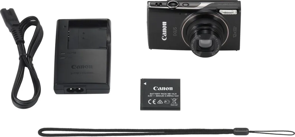 Canon IXUS 285 HS 20,2 Megapixel Full HD Kompaktkamera, 12-fach optischer/4-fach digitaler Zoom, 25 - 300 mm Brennweite, optischer Bildstabilisator, 1/2,3'' CMOS-Sensor, F3,6 (W) - F7 (T), 7,62 cm (3 Zoll) Display, WLAN, HDMI, Gesichts- und Lächelerkennung – Bild 7