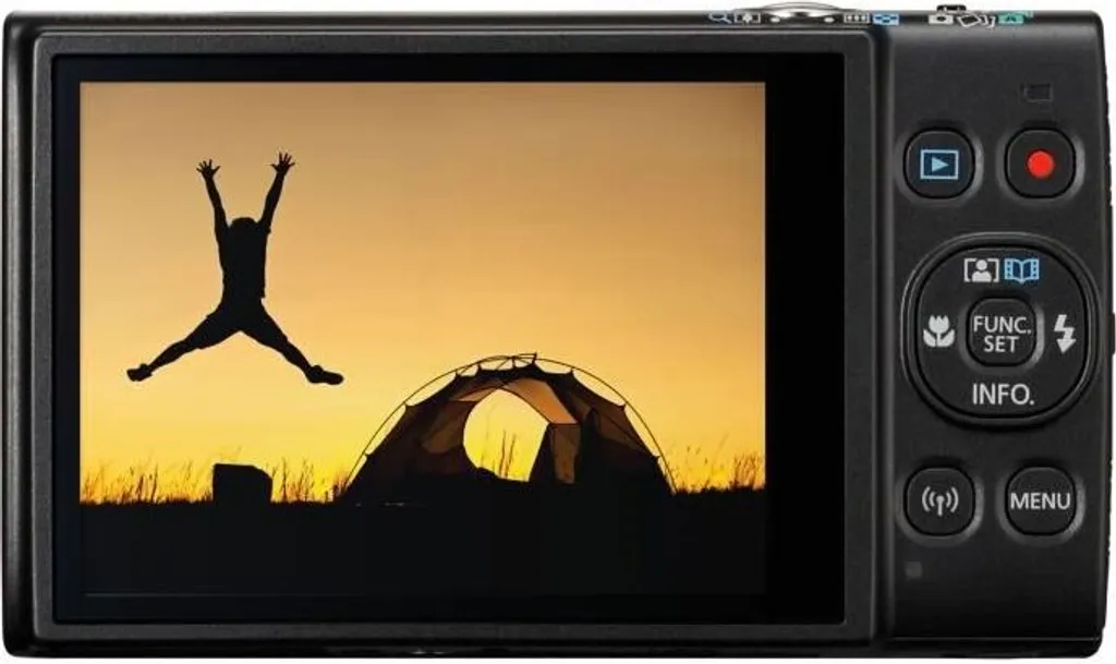 Canon IXUS 285 HS 20,2 Megapixel Full HD Kompaktkamera, 12-fach optischer/4-fach digitaler Zoom, 25 - 300 mm Brennweite, optischer Bildstabilisator, 1/2,3'' CMOS-Sensor, F3,6 (W) - F7 (T), 7,62 cm (3 Zoll) Display, WLAN, HDMI, Gesichts- und Lächelerkennung – Bild 5