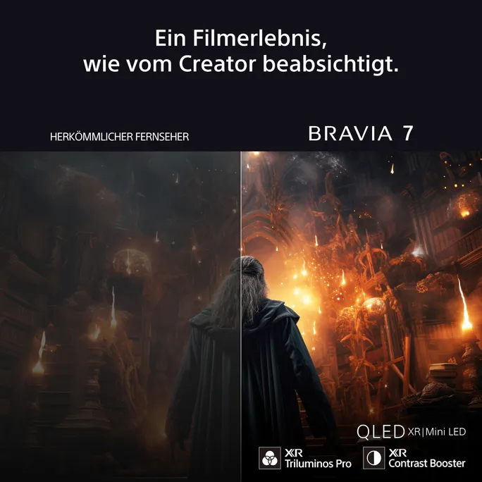 Sony BRAVIA 7 K-65XR70 QLED (XR l Mini LED) 4K HDR Smart TV – Image 3