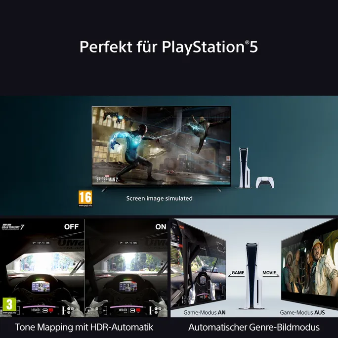 Sony BRAVIA 7 K-65XR70 QLED (XR l Mini LED) 4K HDR Smart TV – Image 5