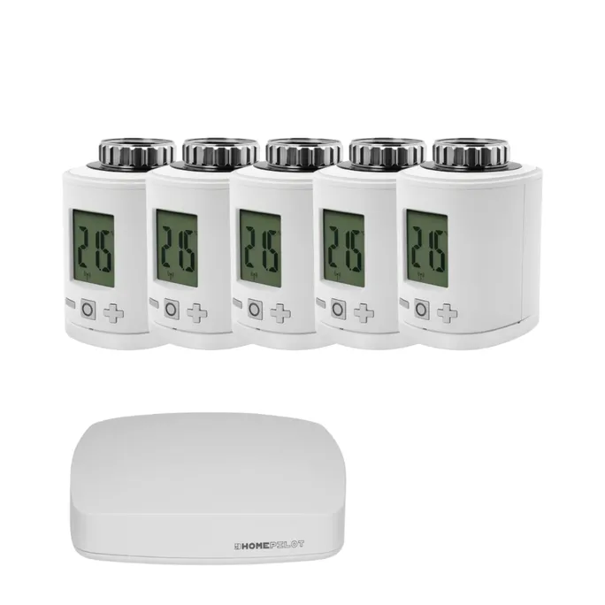 Homepilot Starter Set Smarte Heizung • 5 Thermostate