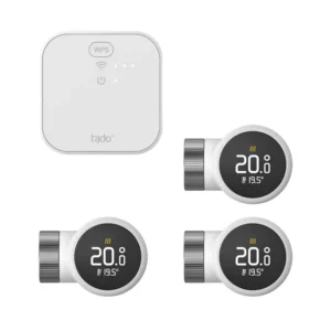 tado° X Starter Set Smarte Heizung • 3x smartes Heizkörper-Thermostat
