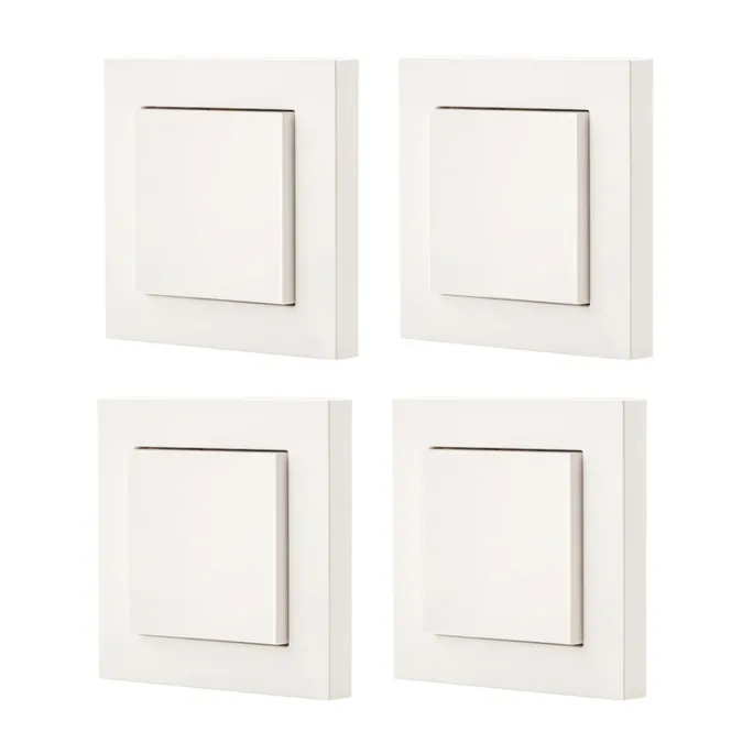 Eve Light Switch – Smarter Lichtschalter Apple HomeKit-Technologie & Thread, 4er