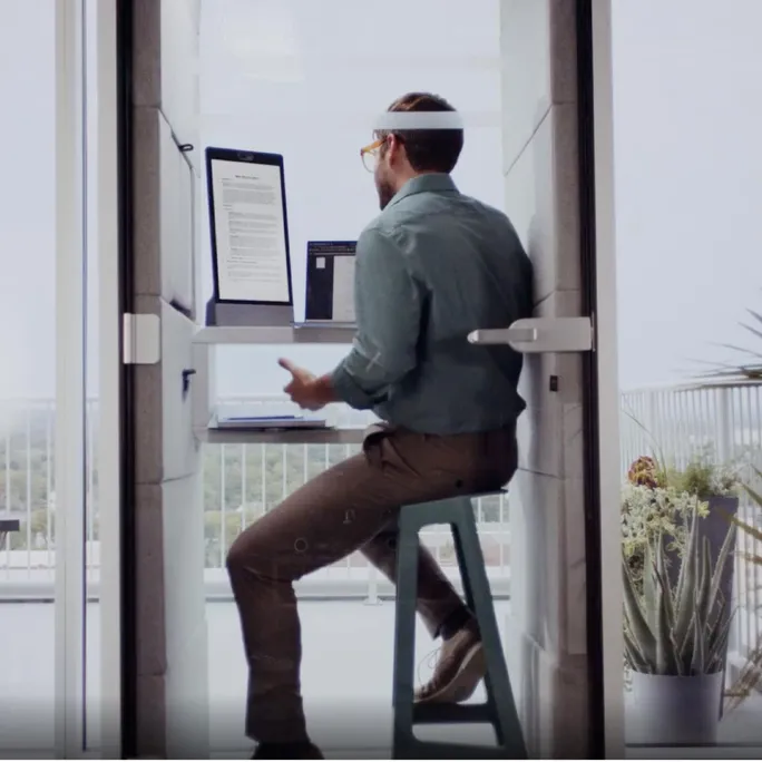 Neat Frame | All-In-One 15" Touch-Display für Fokus-Raum- & Open-Space Lösungen - Image 2