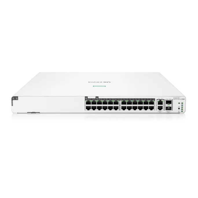 HPE Instant On 1960 24G 20p Class4 4p Class6 PoE 2XGT 2SFP+ 370W Switch