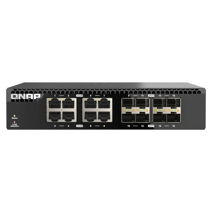 QNAP QSW-3216R-8S8T 10 GbE Switch Unmanaged 16-Port – Image 2