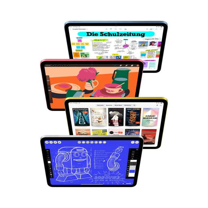 Apple iPad 11" 11th Generation Wi-Fi + Cellular 128 GB Gelb MD7H4TY/A - Image 3