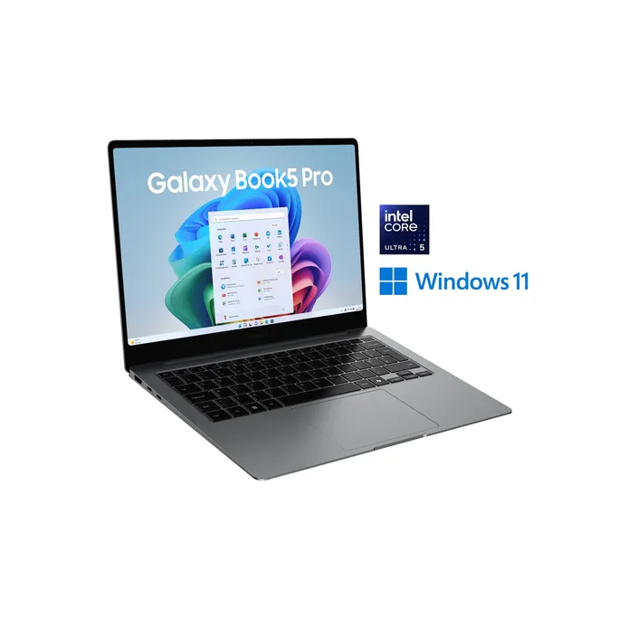 SAMSUNG Galaxy Book5 Pro 14″WQXGA+ Ultra 5 226V 16GB/512GB SSD Win11 Pro Copilot+PC