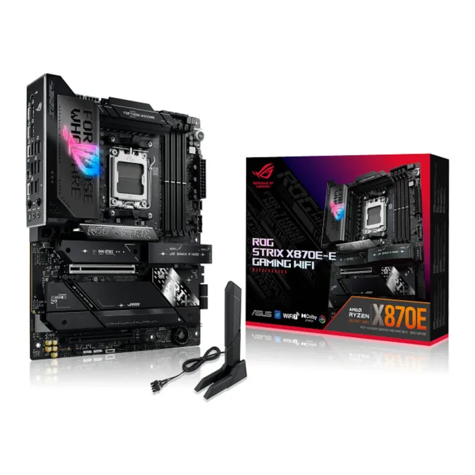 ASUS ROG STRIX X870E-E GAMING WIFI ATX Mainboard Sockel AM5 HDMI/USB4