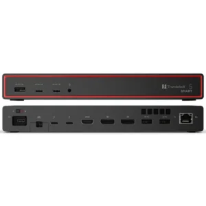 Lenovo ThinkPad Thunderbolt 5 Smart Dock 7500 – 8K/60Hz, 4K/240Hz, 2x DP, 1x HDMI, 2x TB5, 3x USB-A (10Gbps) 2x USB-C, 2.5 Gbit-LAN, 180W PD 3.1, 265W Netzteil