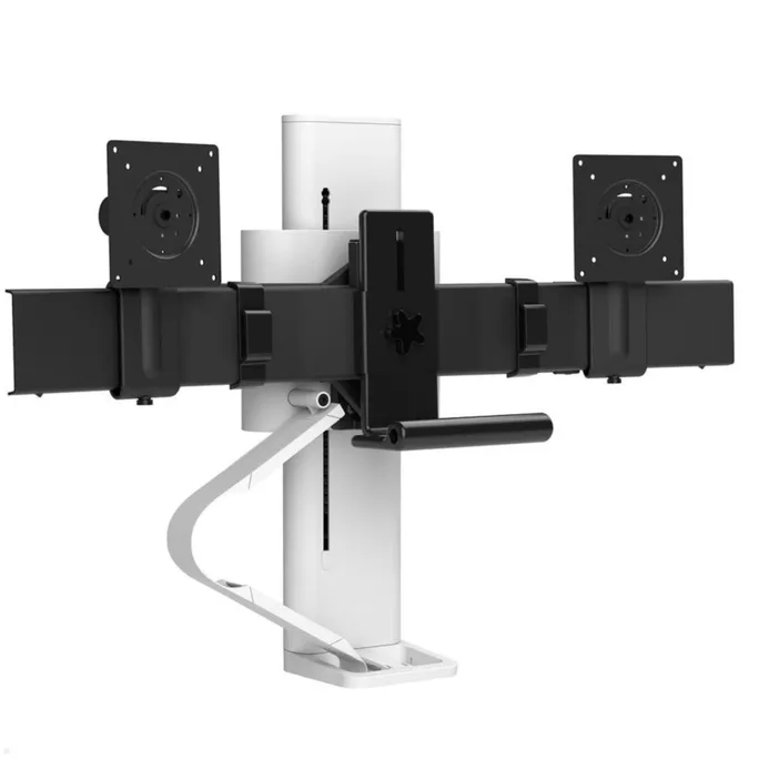 Ergotron TRACE™ Monitorhalterung mit patentierter CF-Technologie weiß bis 9,8Kg – Bild 2