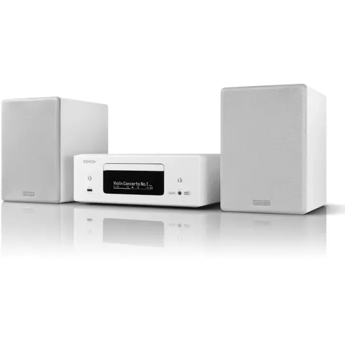 Denon CEOL N-12DABWTE2 CD-Kompaktanlage HEOS Multiroom Bluetooth weiß – Image 3