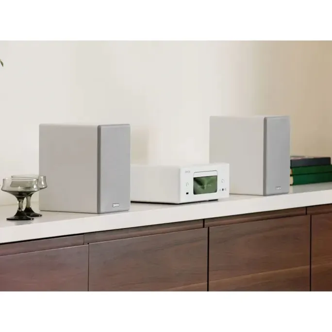 Denon CEOL N-12DABWTE2 CD-Kompaktanlage HEOS Multiroom Bluetooth weiß – Image 5