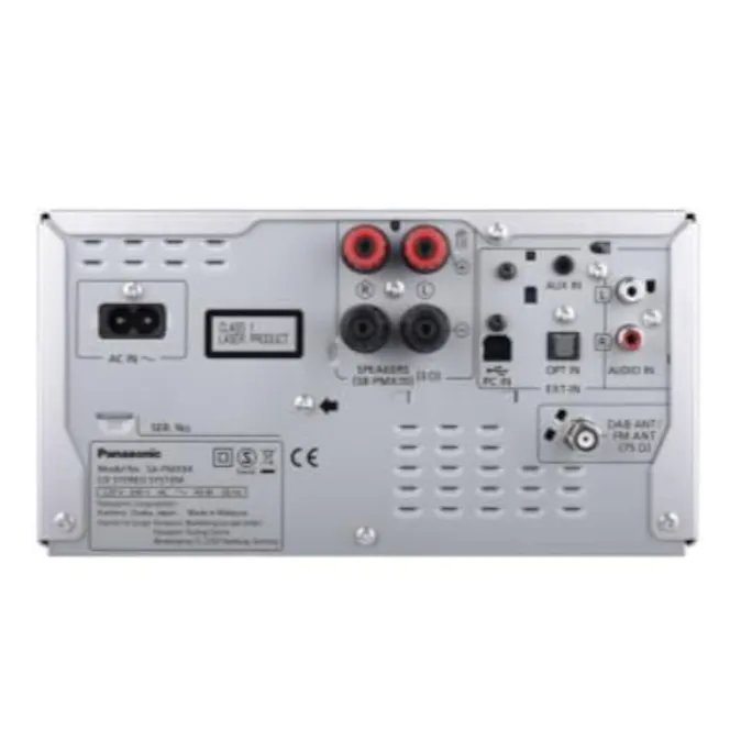 Panasonic SC-PMX94EG-K CD-Mikrosystem mit DAB+ und optischem Eingang schwarz – Image 5