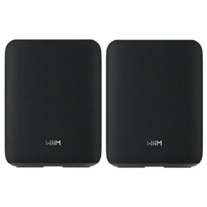 WiiM Sound LITE Twin Pack schwarz Smart Speaker Hi-Res Multiroom Lautsprecher-Set