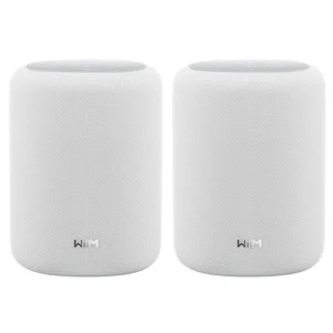 WiiM Sound LITE Twin Pack weiss Smart Speaker Hi-Res Multiroom Lautsprecher-Set