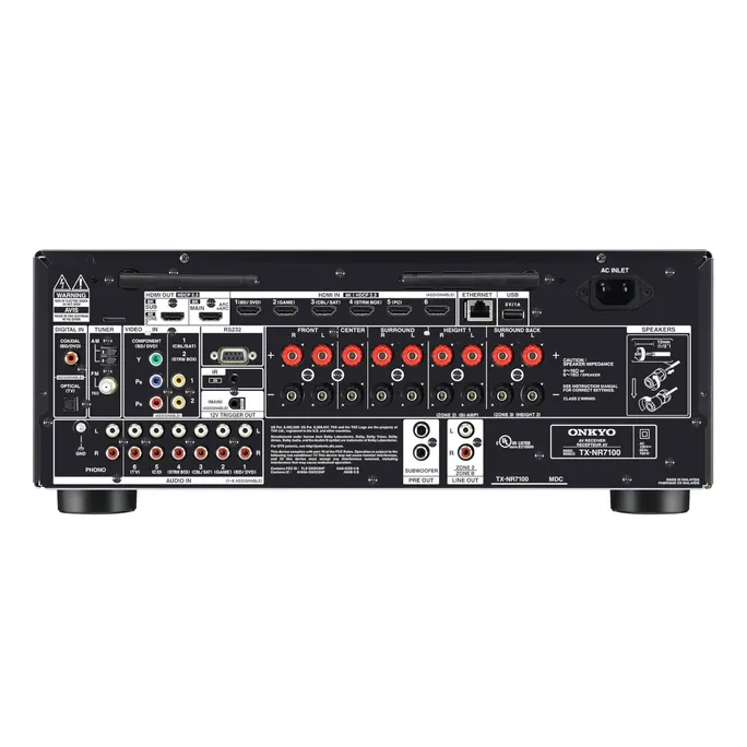 Onkyo TX-NR7100M2 9.2 AV Netzwerk Receiver 8K THX WLAN BT Atmos Sonos zertif. - Image 4